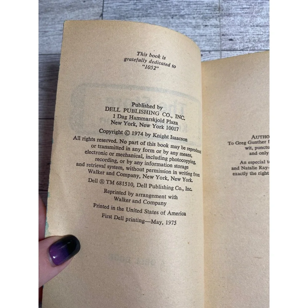 The Store by‎ Knight Isaacson 1975 Vintage Dell Paperback Fashion Drama Novel